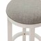Alaterre Furniture Natick Bar Height Stool, White, 2PK ANNI04FDCR2 - alternate 6
